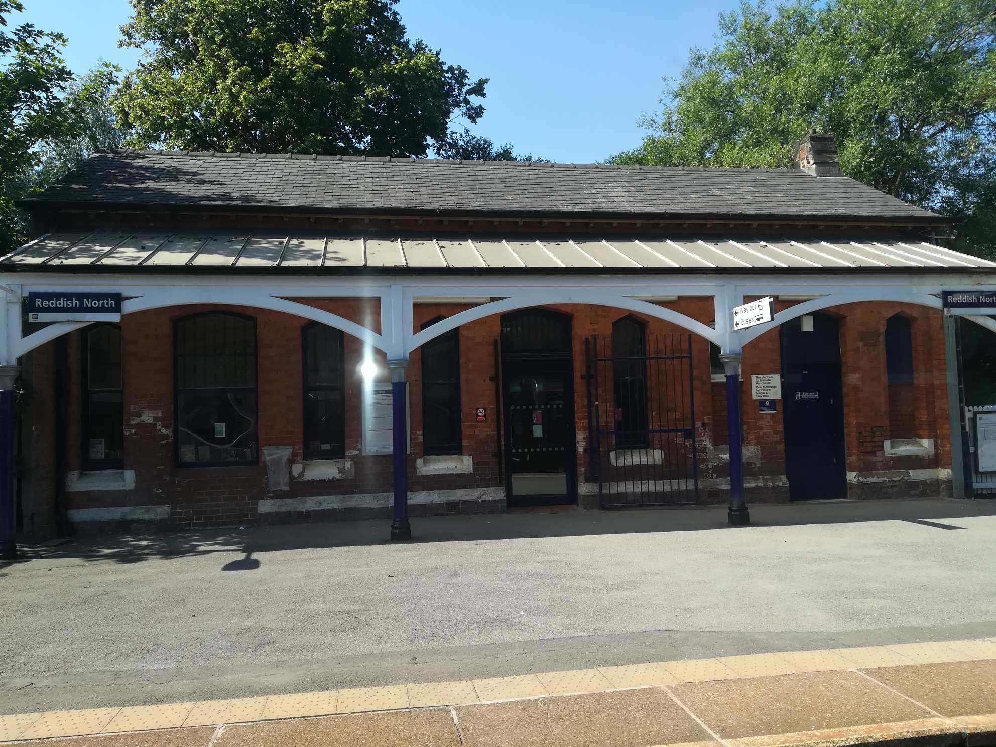 Reddish North Cheshire Best Kept Stations