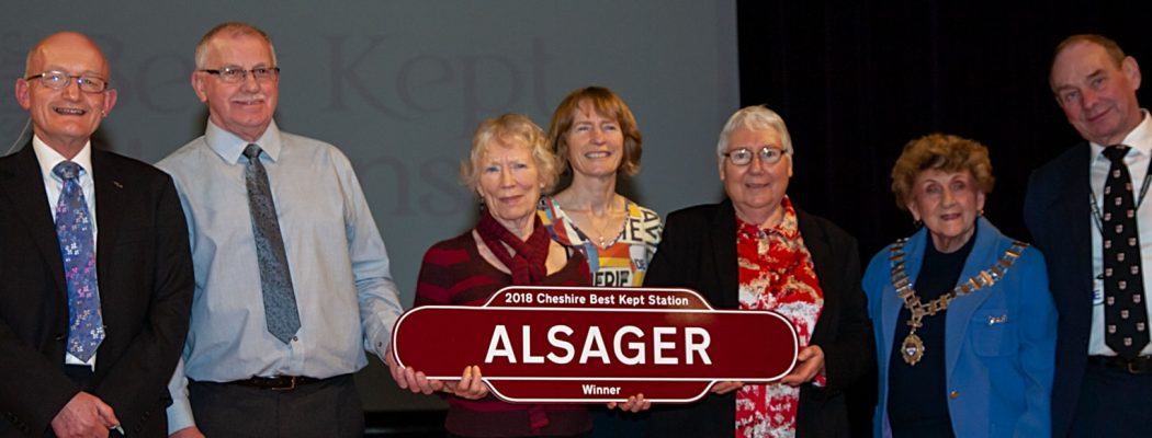 Cheshire's Best Kept Station 2018 Alsager - Cheshire's Best Kept Station 2018