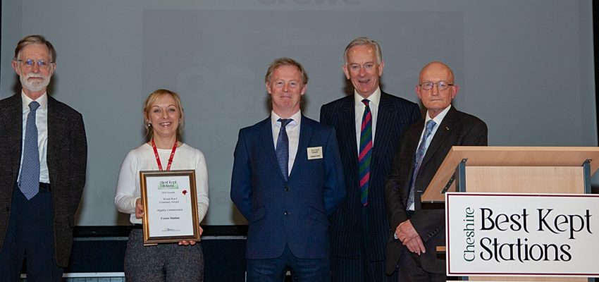 Crewe - World War 1 Centenary Award 2018