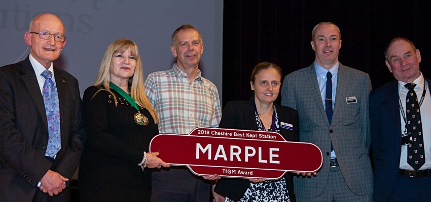 TfGM Award 2018 Marple - TfGM Award 2018