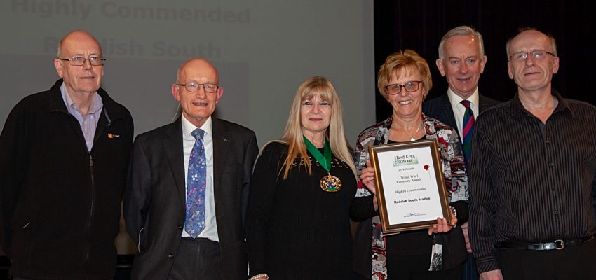 World War 1 Centenary Award 2018 Reddish South - World War 1 Centenary Award 2018