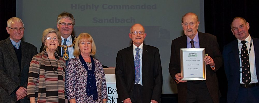 Sandbach - Merseyrail In Bloom Highly Commended