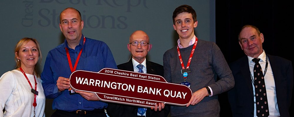 Warrington Bank Quay - TravelWatch Award 2018