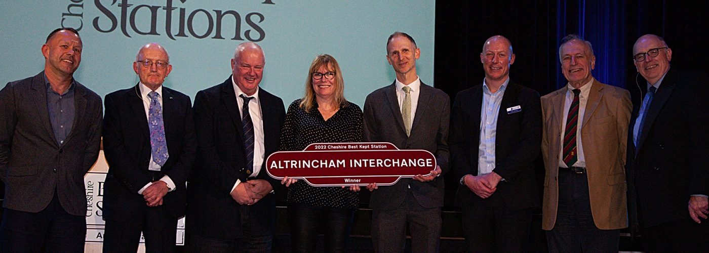 Altrincham Interchange is Cheshire's Best Kept Station 2022